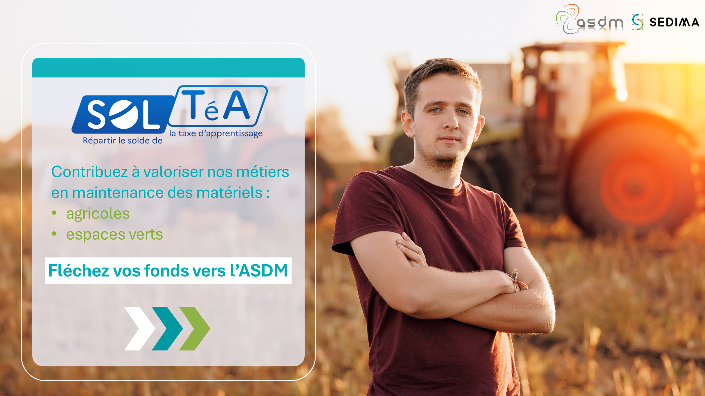 LE SOLDE DE LA TAXE D’APPRENTISSAGE 2024 : SOUTENEZ NOTRE ASSOCIATION ASDM !